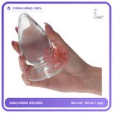 Phích Cắm Hậu Môn Lovetoy 6cm Trong Suốt chính hãng - chất liệu an toàn cho da, dễ vệ sinh, êm ái khi dùng - giao hàng che tên kín đáo