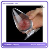Phích Cắm Hậu Môn Lovetoy 6cm Trong Suốt chính hãng - chất liệu an toàn cho da, dễ vệ sinh, êm ái khi dùng - giao hàng che tên kín đáo