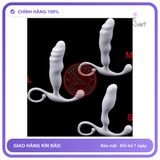 Cầm Tay Không Rung Kích Thích Hậu Môn Cực Đã chính hãng - silicone mềm mại, chất liệu an toàn cho da, dễ vệ sinh - giao hàng che tên kín đáo