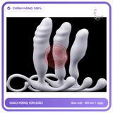 Cầm Tay Không Rung Kích Thích Hậu Môn Cực Đã chính hãng - silicone mềm mại, chất liệu an toàn cho da, dễ vệ sinh - giao hàng che tên kín đáo