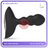 Dụng Cụ Kích Thích Hậu Môn Điều Khiển Từ chính hãng - 10 chế độ rung, sạc USB, silicone mềm mại - giao hàng che tên kín đáo