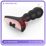 Dụng Cụ Kích Thích Hậu Môn Điều Khiển Từ chính hãng - 10 chế độ rung, sạc USB, silicone mềm mại - giao hàng che tên kín đáo