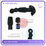 Kích Thích Hậu Môn Rung Xoay 360 Độ Điều Khiển Từ Xa chính hãng - 3 chế độ rung, sạc USB, silicone mềm mại - giao hàng che tên kín đáo