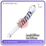 Dương Vật Giả Cầm Tay Bằng Thủy Tinh Hai chính hãng - silicone mềm mại, chất liệu an toàn cho da, dễ vệ sinh - giao hàng che tên kín đáo