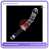 Dương Vật Giả Cầm Tay Bằng Thủy Tinh Hai chính hãng - silicone mềm mại, chất liệu an toàn cho da, dễ vệ sinh - giao hàng che tên kín đáo