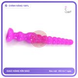 Anal Balls Long Dụng Cụ Kích Thích và Matxa chính hãng - đế hít tường, silicone mềm mại, chất liệu an toàn cho da - giao hàng che tên kín đáo