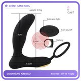 Máy Rung Kích Thích Hậu Môn Massage Tuyến Tiền chính hãng - 10 chế độ rung, sạc usb, điều khiển từ xa - giao hàng che tên kín đáo