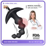 Máy Rung Hậu Môn Dạng Hạt Cầm Tay 16 Chế Độ chính hãng - 16 chế độ rung, chống nước, silicone mềm mại - giao hàng che tên kín đáo