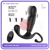 Đồ Chơi Dành Cho Hậu Môn Có Rung Dạng Ngón Tay Móc chính hãng - sạc USB, điều khiển từ xa, silicone y tế - giao hàng che tên kín đáo