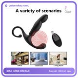 Đồ Chơi Dành Cho Hậu Môn Có Rung Dạng Ngón Tay Móc chính hãng - sạc USB, điều khiển từ xa, silicone y tế - giao hàng che tên kín đáo