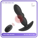 Dụng Cụ Massage Hậu Môn rung nhấp chuyển động đẩy tới và lui Cực Phê chính hãng - 3 chế độ rung, sạc usb, điều khiển từ xa - giao hàng che tên kín đáo