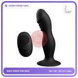 Dụng Cụ Massage Hậu Môn Kích Thích Rung Lắc chính hãng - điều khiển từ xa, đế hít tường, silicone y tế - giao hàng che tên kín đáo