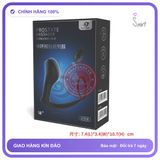 Dụng Cụ Kích Thích Hậu Môn Kèm Cock Rings chính hãng - 10 chế độ rung, điều khiển từ xa, silicone mềm mại - giao hàng che tên kín đáo
