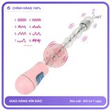 Dụng Cụ Kích Thích Hậu Môn Tuyệt Vời Đa Năng Màu Hồng chính hãng - sạc USB, silicone mềm mại, chất liệu an toàn cho da - giao hàng che tên kín đáo