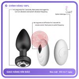 Phích Cắm Hậu Môn Điều Khiển Từ Xa Mới 2025 chính hãng - silicone y tế, chất liệu an toàn cho da, dễ vệ sinh - giao hàng che tên kín đáo