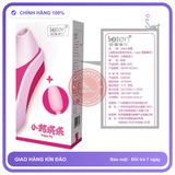 Máy Rung hút và mút cực mạnh Mini Kèm Trứng Rung Leten chính hãng - sạc usb, rung êm không tiếng động, silicone mềm mại - giao hàng che tên kín đáo