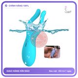 Máy Rung 2 Râu Leten Khiến Bao Cặp Đôi Sung Sướng chính hãng - 3 tốc độ rung, sạc từ tính, chống nước - giao hàng che tên kín đáo
