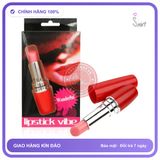 Trứng Rung Ngụy Trang Son Môi Có Rung chính hãng - chất liệu an toàn cho da, dễ vệ sinh, êm ái khi dùng - giao hàng che tên kín đáo