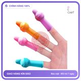 Bao Cao Su Ngón Tay Rung Cực Kích Thích chính hãng - có gai nổi, có hương thơm, ôm sát cảm giác thật - giao hàng che tên kín đáo