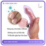 Ngón Tay Rung Kích Thích Điểm G - Trải Nghiệm Cực Đỉnh chính hãng - có hương thơm, ôm sát cảm giác thật, chất liệu latex an toàn - giao hàng che tên kín đáo