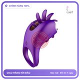 Vòng Rung Lưỡi Xoay Xoay 360 Độ chính hãng - silicone y tế, chất liệu an toàn cho da, dễ vệ sinh - giao hàng che tên kín đáo