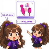 Trứng Rung Điểm G Vivian Kết Hợp Thổi Bú Âm Đạo chính hãng - sạc usb, silicone mềm mại, chất liệu an toàn cho da - giao hàng che tên kín đáo