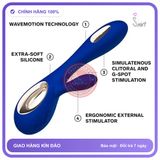 Dương Vật Giả Cao Cấp Soraya Wave Chính Hãng LELO - 8 chế độ rung, sạc USB, silicone y tế - giao hàng che tên kín đáo