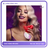 Bông Hồng Hút Có Rung Cực Phê chính hãng - 10 chế độ rung, sạc USB, chống nước - giao hàng che tên kín đáo