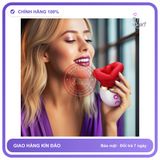 Bông Hồng Hút Có Rung Cực Phê chính hãng - 10 chế độ rung, sạc USB, chống nước - giao hàng che tên kín đáo