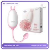 Máy Rung Leten Cute Cho Nữ Dễ Thương Nhất Hiện Nay chính hãng - điều khiển từ xa, silicone mềm mại, chất liệu an toàn cho da - giao hàng che tên kín đáo