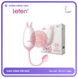 Máy Rung Leten Cute Cho Nữ Dễ Thương Nhất Hiện Nay chính hãng - điều khiển từ xa, silicone mềm mại, chất liệu an toàn cho da - giao hàng che tên kín đáo