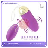 Trứng Rung Không Dây Remote Jump Egg Vibrator chính hãng - sạc USB, điều khiển từ xa, silicone mềm mại - giao hàng che tên kín đáo