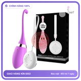 Trứng Rung Tình Yêu Leten Swan Điều Khiển Từ Xa chính hãng - sạc USB, silicone cao cấp, chất liệu an toàn cho da - giao hàng che tên kín đáo