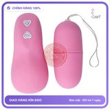 Trứng Rung Điều Khiển Từ Xa Giúp Chị Em Lên Đỉnh chính hãng - silicone mềm mại, chất liệu an toàn cho da, dễ vệ sinh - giao hàng che tên kín đáo