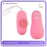 Trứng Rung Điều Khiển Từ Xa Giúp Chị Em Lên Đỉnh chính hãng - silicone mềm mại, chất liệu an toàn cho da, dễ vệ sinh - giao hàng che tên kín đáo