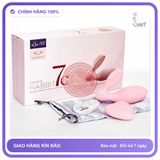 Trứng Rung Luxeluv Rabbit 7C Chú Thỏ Đầy Quyền Lực chính hãng - điều khiển từ xa, chất liệu an toàn cho da, dễ vệ sinh - giao hàng che tên kín đáo