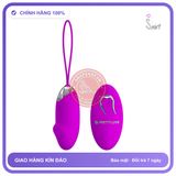 Trứng Rung Pretty Love Julia Không Dây Tự Tin chính hãng - sạc USB, điều khiển từ xa, rung êm không tiếng động - giao hàng che tên kín đáo
