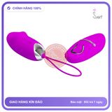 Trứng Rung Pretty Love Julia Không Dây Tự Tin chính hãng - sạc USB, điều khiển từ xa, rung êm không tiếng động - giao hàng che tên kín đáo
