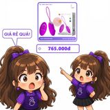 Trứng Rung Pretty Love Julia Không Dây Tự Tin chính hãng - sạc USB, điều khiển từ xa, rung êm không tiếng động - giao hàng che tên kín đáo