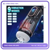 Máy Tự Động rung nhấp chuyển động đẩy tới và lui và Co chính hãng - 9 chế độ rung, rung nhấp chuyển động đẩy tới và lui tự động, silicone mềm mại - giao hàng che tên kín đáo