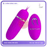 Trứng Rung Tình Yêu Siêu Đỉnh - Pretty Love Dawn chính hãng - 12 chế độ rung, điều khiển từ xa, silicone mềm mại - giao hàng che tên kín đáo