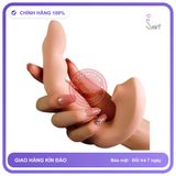 Ngón Tay Móc Cua Thần Thánh Kích Thích Điểm G Có Nhiệt chính hãng - chất liệu an toàn cho da, dễ vệ sinh, êm ái khi dùng - giao hàng che tên kín đáo