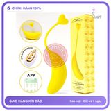 Trứng Rung Trái Chuối Điều Khiển Từ Xa Thiết chính hãng - 9 chế độ rung, sạc USB, rung êm không tiếng động - giao hàng che tên kín đáo