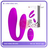 Trứng Rung Letitia - Thiết Kế Chữ C Rung chính hãng - 12 chế độ rung, silicone mềm mại, chất liệu an toàn cho da - giao hàng che tên kín đáo