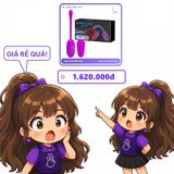 PrettyLove Shock Fun Trứng Rung Tình Yêu Sốc Điện chính hãng - 7 chế độ rung, sạc usb, điều khiển từ xa - giao hàng che tên kín đáo