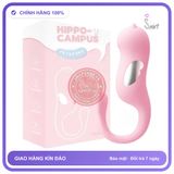 Trứng Rung Sốc Điện Ankni Hippo-Campus Rung 10 Chế Độ Điều Khiển Bằng App chính hãng - 10 chế độ rung, sạc USB, điều khiển qua app - giao hàng che tên kín đáo