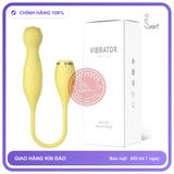 Trứng Rung Hai Đầu Mini Hình Mèo 10 Chế Độ Rung chính hãng - sạc usb, rung êm không tiếng động, silicone mềm mại - giao hàng che tên kín đáo