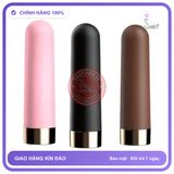 Trứng Rung Mini Hình Thỏi Son 10 Tần Số chính hãng - 10 chế độ rung, sạc usb, điều khiển từ xa - giao hàng che tên kín đáo