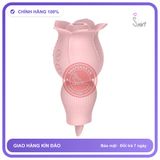 Bông Hồng Bú chính hãng - 7 chế độ rung, silicone mềm mại, chất liệu an toàn cho da - giao hàng che tên kín đáo