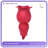 Bông Hồng Bú chính hãng - 7 chế độ rung, silicone mềm mại, chất liệu an toàn cho da - giao hàng che tên kín đáo